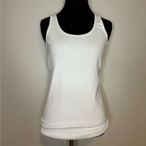 Sonoma Women's White Tank Top Size Large